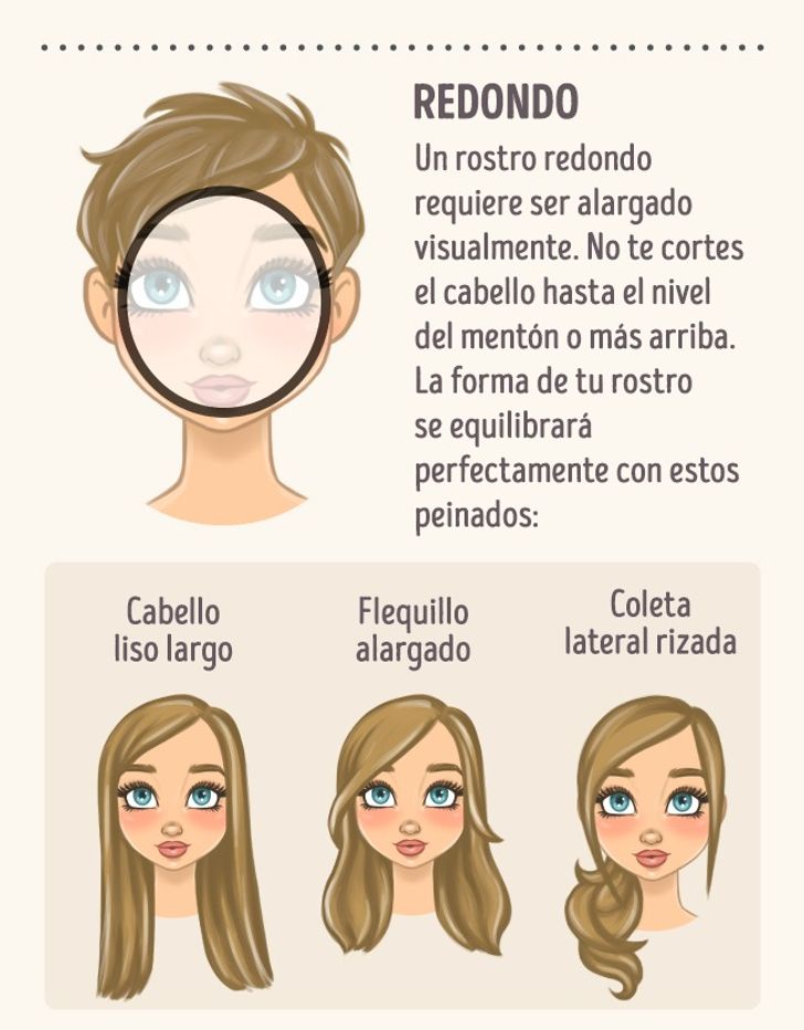 Cómo elegir el peinado ideal según la forma de tu rostro