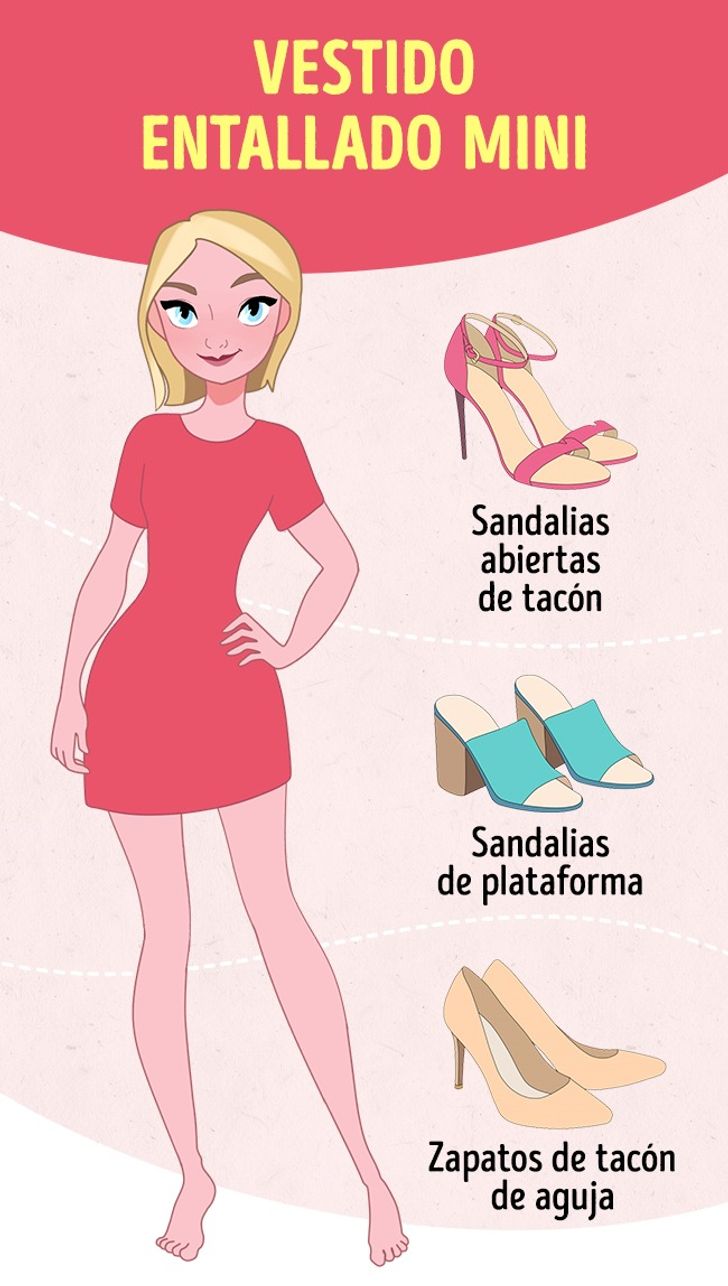 Tips infalibles para elegir calzado para 14 tipos de vestido / Genial
