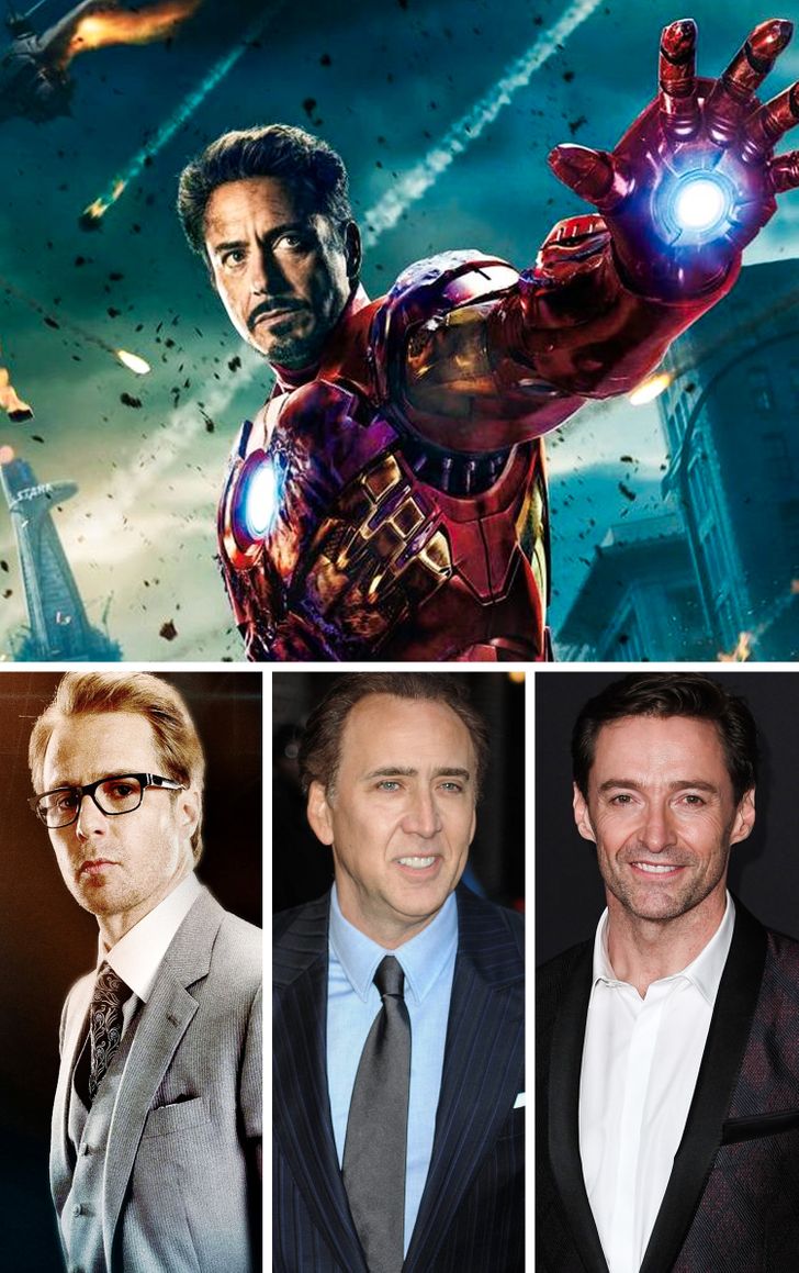 13 Actores que habrían podido actuar en “Los Vengadores” (Solo imagínate a  Nicolas Cage en el