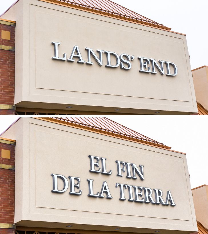 Tradujimos el nombre de 20 marcas en inglés y nos dimos cuenta de que en español no tienen sentido