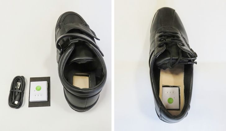 Nuevo diseño: crean zapatos con GPS para localizar a adultos
