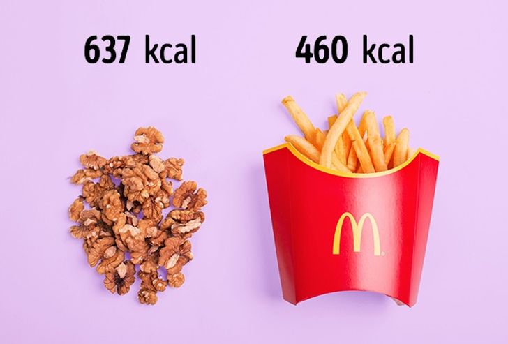 14 Comparaciones de comidas que te harán olvidar tu dieta