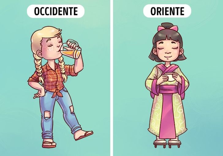 9 Encantadoras diferencias entre mujeres de Oriente y Occidente