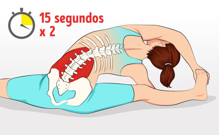 Esta rutina diaria de 15 minutos te ayudará a deshacerte del dolor de espalda para siempre