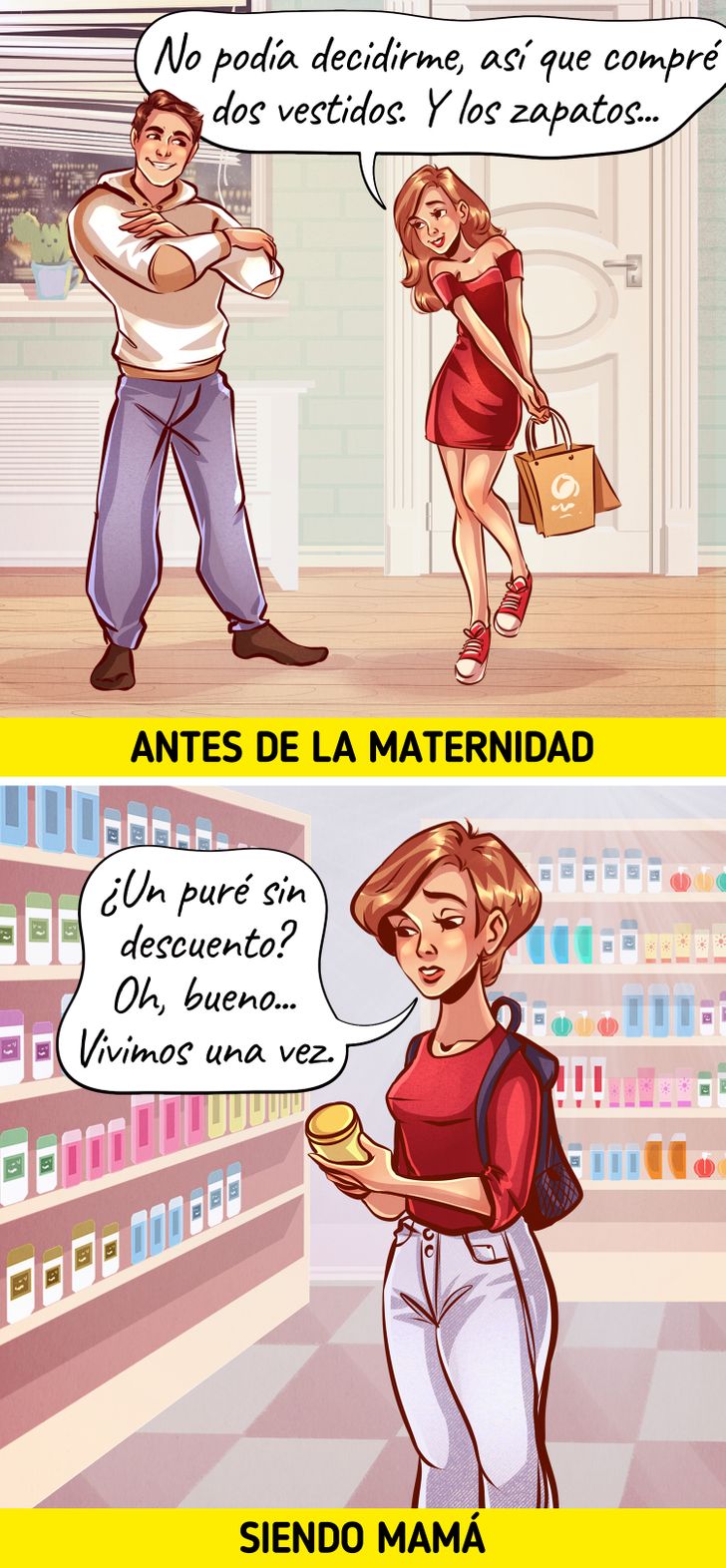 Comics madre e hijo