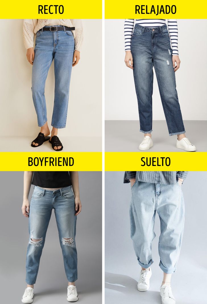 La mejor guía de cortes de jeans para mujer
