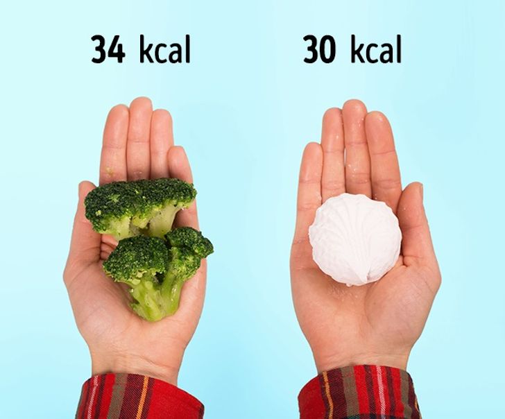 14 Comparaciones de comidas que te harán olvidar tu dieta