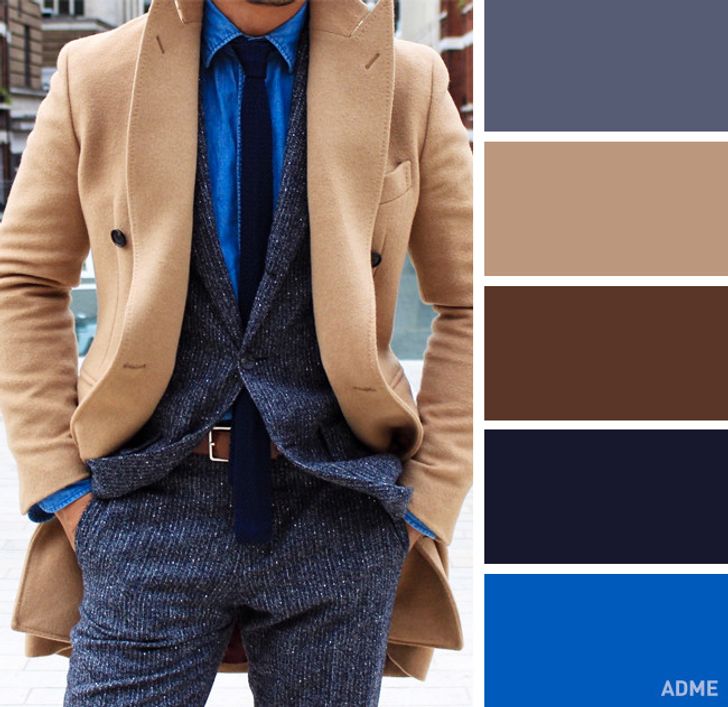 Acerca de la configuración Pensar en el futuro Detenerse 18 Combinaciones ideales de colores para ropa masculina