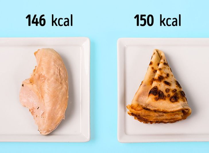 14 Comparaciones de comidas que te harán olvidar tu dieta