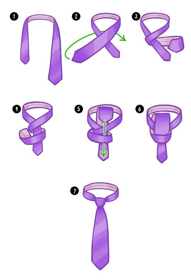 6 Tipos de nudos de corbata para no pasar inadvertido en los eventos  importantes / Genial