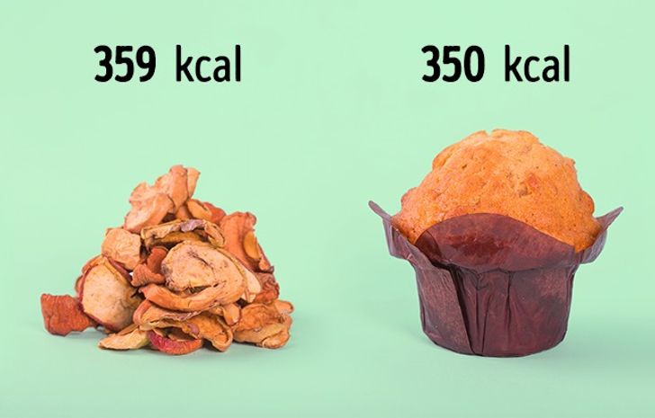 14 Comparaciones de comidas que te harán olvidar tu dieta