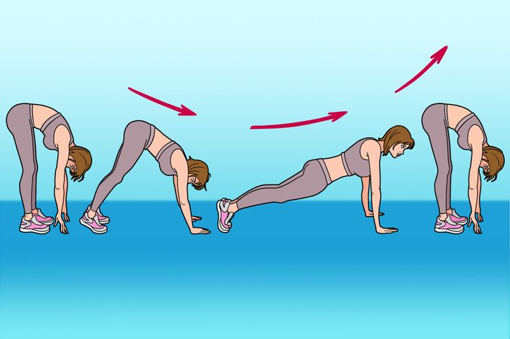 El ejercicio del gusano, la sencilla actividad que ayuda a tonificar abdomen, brazos y glúteos