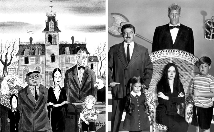 14 Datos poco conocidos de “Los locos Addams”, la familia que llenaba  nuestras tardes de locuras